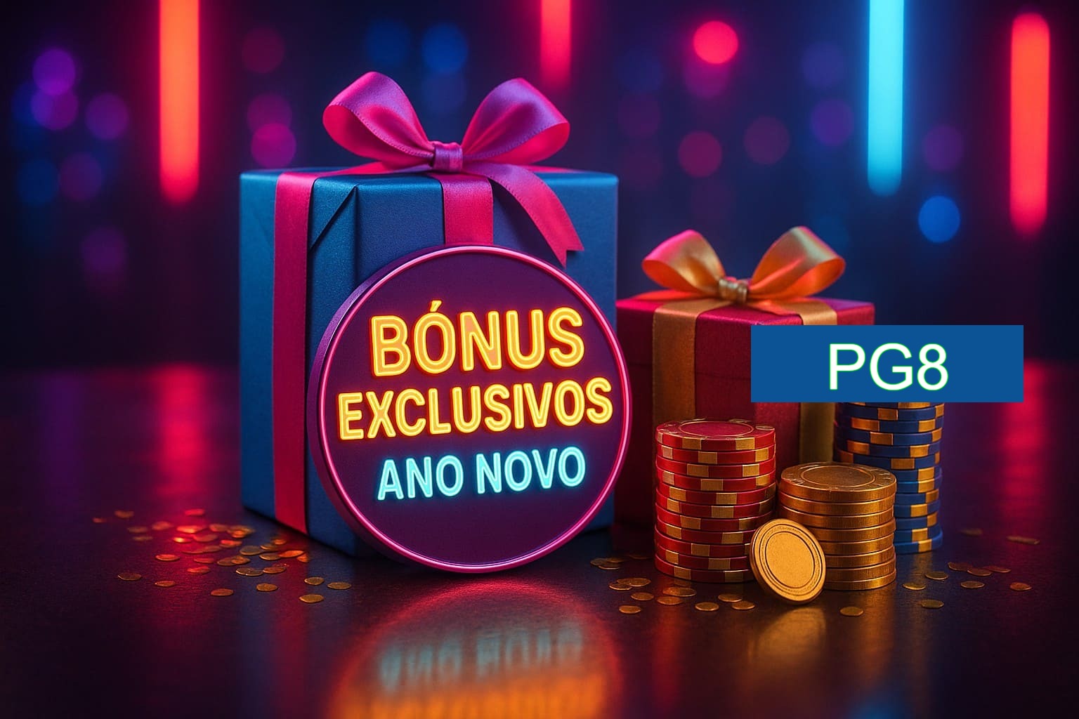 Promoções de Ano Novo no PG8